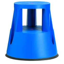 TABORET 2 STOPNIOWY NIEBIESKI